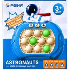 Brinquedo Pop It Astronauta Game Anti Estresse Luz
e Som Infantil
