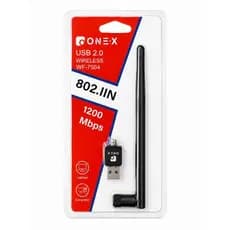 Adaptador WiFi USB 1200Mbps Antena Wireless USB 2.0 para PC e Notebook