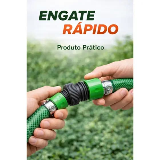 Emenda Mangueira |Conector Engate Rapido
