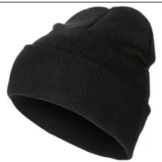 Touca de Lã Lisa Gorro Estiloso Beanie Masculina Inverno Adulto Feminina Frio Preta Cinza Unissex Básica