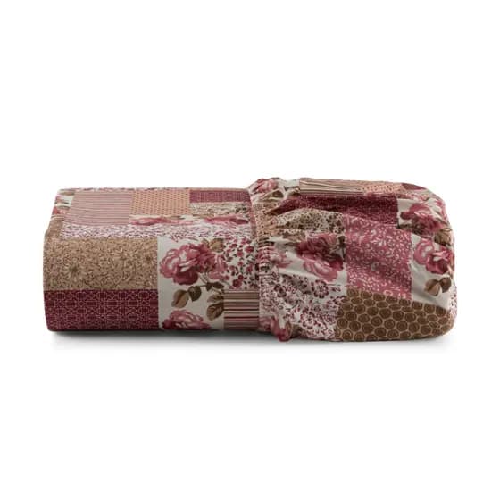 Lençol 100% Algodão Ponto Palito Estampado Casal King Avulso Com Elástico - PROMOÇÃO