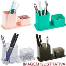 Porta Canetas e Clips DelloColor