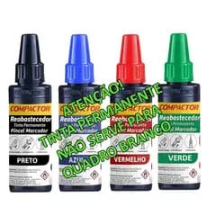 Reabastecedor para Pincel Atômico Permanente 30ml - Compactor