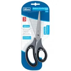 Tesoura Comfort Grip 180mm T416 Cinza - Tilibra