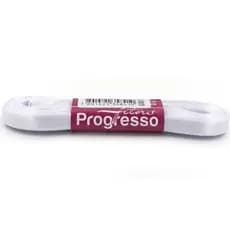 Fita de Cetim 07mm Branca Pacote Com 10 Metros - Progresso