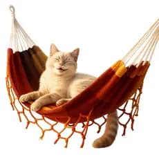 Rede de descanso para gatos🐱