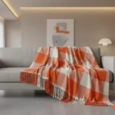 Manta Para Sofa 2,40x1,80 Casal Premium 100% Algodão Capa Para Sofá