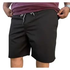 Bermudão em elastano Plus Size até o G14