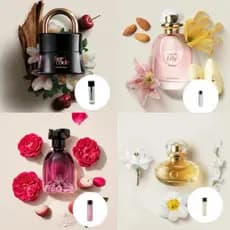 Perfume feminino 4ml| her code| lilys| Floratta rose sucre| la vctorie