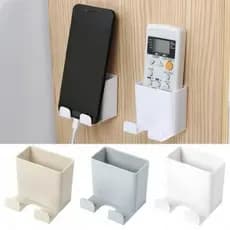 Suporte para Controle Remoto de Parede | Organizador Porta Controle Smart TV | Suporte Prático p/ Sala Quarto Escritório