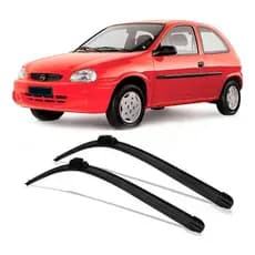 Par Palheta Limpador Parabrisa Silicone Corsa 1994 À 2002
