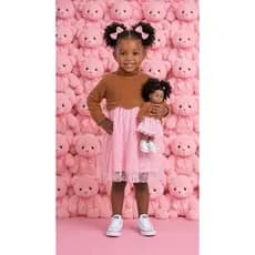 Vestido Infantil, Vestido de Festa, Vestido, Roupa de Menina, Roupa Infantil, Moda Infantil, Boneca, Menina, Roupinha