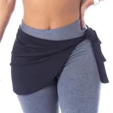 Tapa Bumbum Feminino de Amarrar Treino Academia Fitness