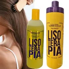 Progressiva Lisoterapia + Shampoo Anti Resíduos 500ml