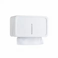 Toalheiro Dispenser Interfolha Papel Branco Moderno Banheiro Escritório Cozinha