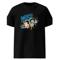 Camiseta Youtubers Gashi Camisa Gabriel e Shirley Blusa 100% Algodão Premium Adulto Unissex