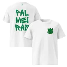 Camisa Palmeiras Personalizada Com Nome Camiseta Com Nome Verdão 100% Algodão Premium Infantil Unissex Menino Menina