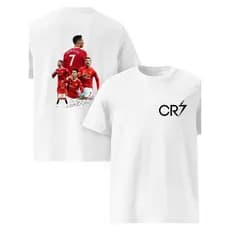 Camisa Cr7 Manchester United Camiseta Cristiano Ronaldo Manchester 100% Algodão Premium Adulto Unissex