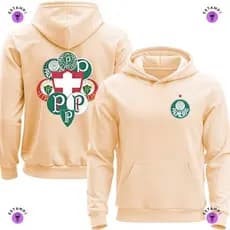 Moletom Canguru Adulto Palmeiras Escudos Verdão Futebol Blusa De Frio Agasalho Casaco Unissex