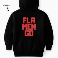 Moletom Canguru Infantil Time Futebol Libertadores Blusa De Frio Agasalho Casaco
