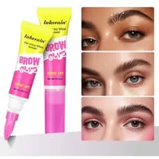 Gel de Sobrancelha com Cerdas Fixação Forte Brow Lamination Transparente - cola