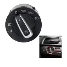 Interruptor farol Controle Chave luz nevoeiro 5ND941431 VW Passat B6 B7 Golf Jetta Polo Tiguan