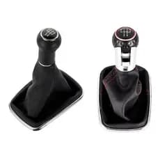 Manopla com Coifa De Câmbio VW Golf Bora MK4 MK4.5 1999 a 2013 - OEM GTI