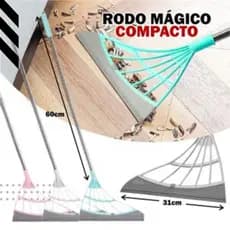 Vassoura Mágica Rodo Tira Pelo Limpa Vidro Seca Bem Silicone