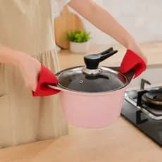 Luvinha Pegador Para Forno, Air Fryer e Micro-ondas Antiderrapante Silicone (1 UNIDADE)