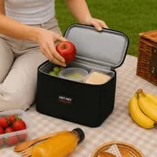 Lancheira Térmica Fitness Bolsa Impermeavel Piquenique Escola Academia Trabalho