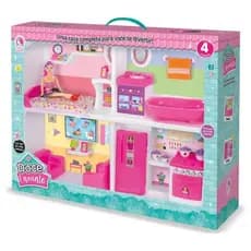 Casinha de Boneca Doce Encanto 4 Cômodos 716 Lua de Cristal