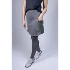 Saia Calça Legging Avulsa Moda Fitness Evangélica Cristã Modesta Com Bolso