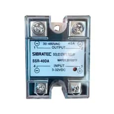 RELE ESTADO SOLIDO SSR40DA 30-480VCA 3-32VCC  SIBRATEC