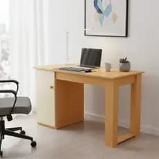 Escrivaninha Mesa para Computador 1 Porta Home Office Moderno Organizador