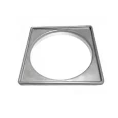 PORTA GRELHA QUADRADO 15CM POLIDO