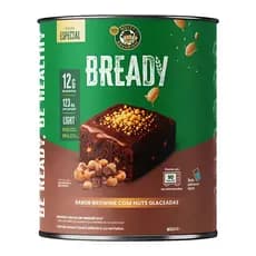 Bready Lata 2.0 Brownie 360g Mistura Proteica Low Carb Fit