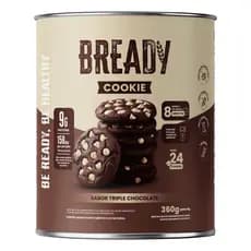 Mistura para Preparo de Cookie Proteico Bready Triple Chocolate 360g - Sem Glúten e Zero Lactose