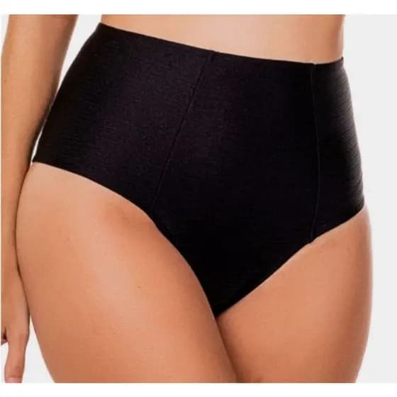 calcinha biquini cintura alta plus size hot paint