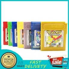 Cartucho De Cartões De Jogo Para Nintendo Pokemon GBC game Boy Color Versão Pokemon GBC Cartão De Jogo