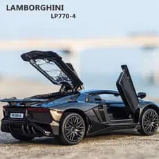 Lamborghini Lp770 1 : 32 Miniatura De Liga Leve Para Carro/Presente De Aniversário/Brinquedo De Fricção Som & Luz