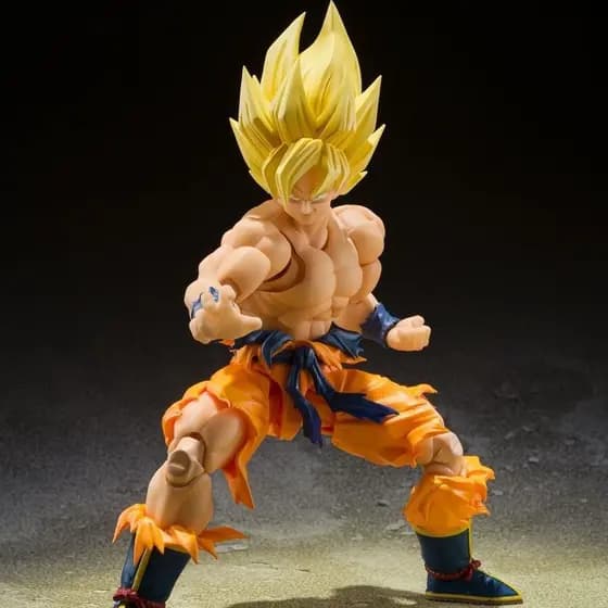 Bola De Dragão S.H.Figuarts Super Saiyan Goku 3.0 O Lendário Ação Figura Versão Colecionável Brinquedo Presente