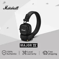 Marshall Major IV Bluetooth Em Fones De Ouvido Sem Fio Com Microfone