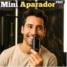 MINI Aparador de Pelos Nariz Orelha a Bateria Silencioso Sem dor e Lavavel