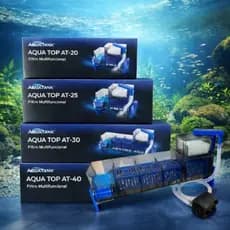 Filtro Sump Hang-On Aquatank AquaTop Externo Aquário Acrílico 110v 220v Com Mídias