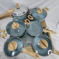 Conjunto Panelas Brinox Cerâmica Indução Com Pressão