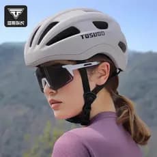 Capacete de bicicleta feminino integrado respirável Mountain Road Bike ciclismo capacete masculino