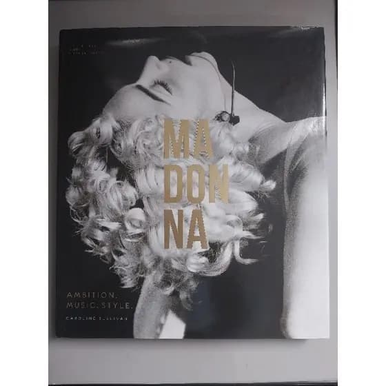 Livro Biografia Madonna Ambition Music Style