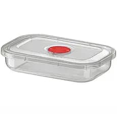 Pote Hermético Raso com Válvula 460ml Marmita Hermético Fitness Nitron