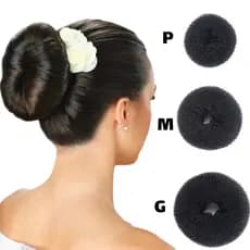 Rosquinha Esponja para coque de cabelo Unidade Promoção