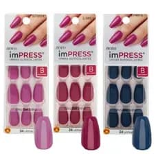 Unhas Postiças Autocolantes Impress Bailarina - Kiss NY